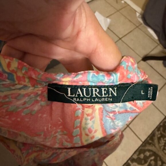 LAUREN RALPH LAUREN Tunic Size L - Picture 5 of 5